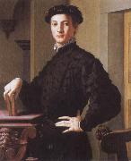 Agnolo Bronzino Portrait of a Young Man oil